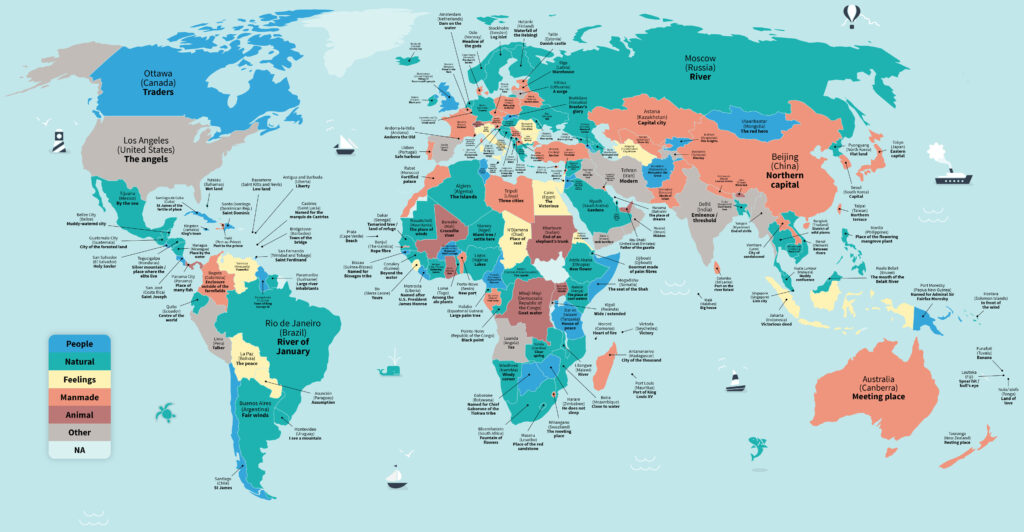 Historic significance of world capitals